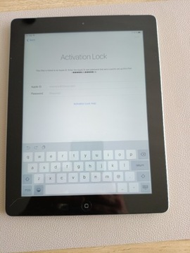 Apple iPad 4 32GB LTE+WIFI Działa ale Zablokowany 