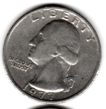 25 centów 1977 r