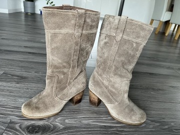 Kozaki skórzane Timberland 37,5