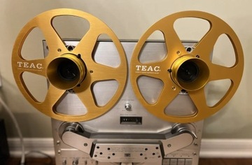 Szpule 26 cm TEAC gold 2 szt komplet alu