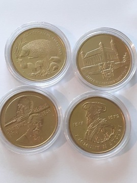 Komplet monet 2 zł rok 1996