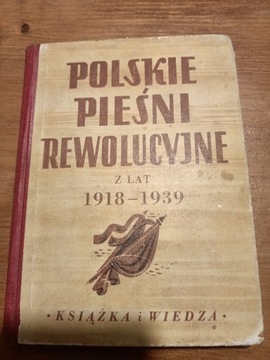 Polskie pieśni rewolucyjne 1918-1939 (nuty)