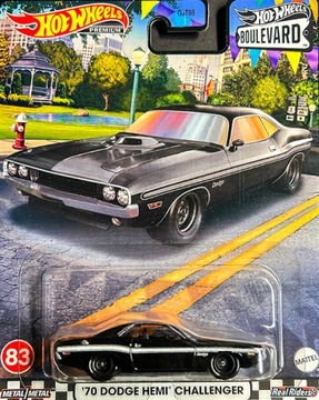 Hot Wheels 70 DODGE HEMI CHALLENGER Boulevard 