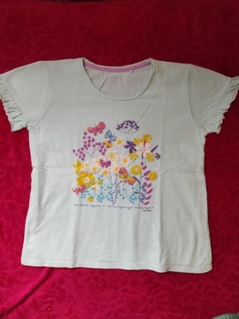 T-shirt dla dziewczynki, rozmiar 146-152