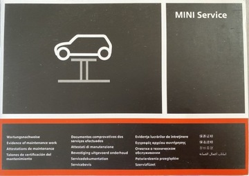 Książka serwisowa BMW Mini