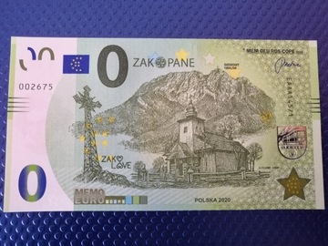 0 euro Zakopane Memo Euro