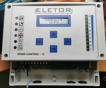 Sterownik klimatu Eletor speed fcontrol-12a alarm 