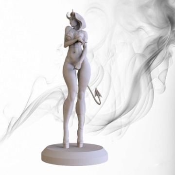 Figurka druk 3D żywica " The Devil "- 120 mm