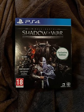 Gra Shadow of War Silver Edition na  ps4 Nowa