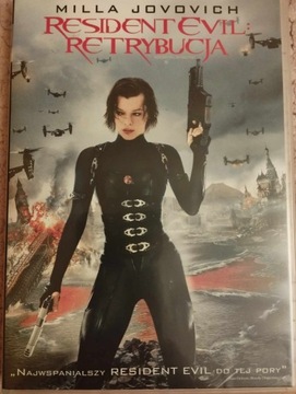 Resident Evil Retrybucja film DVD dodatki