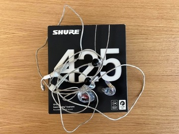 Shure SE425-CL-EFS słuchawki douszne nowe