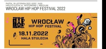 Bilet Hip Hop Festival Wrocław 