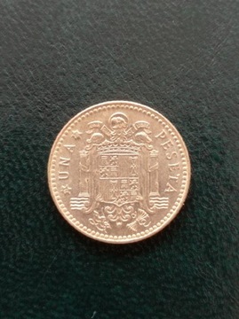 Hiszpania - 1 peseta 1975r.