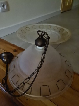 Lampa wisząca  i plafon do kuchni 