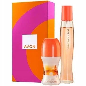 Zestaw Avon Summer White Sunset