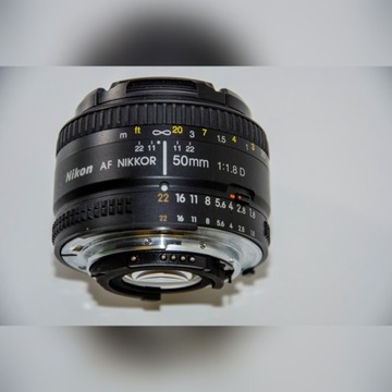 Nikon AF Nikkor 50mm f/1.8D Autofocus 