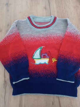 Sweterek chłopięcy 92-96