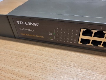 TP-Link 24p TL-SF1024D Rack (24x10/100Mbit)