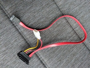 Kabel combo SATA+MOLEX 26AWG