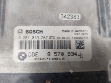 Komputer BMW Bosch 0 281 019 207