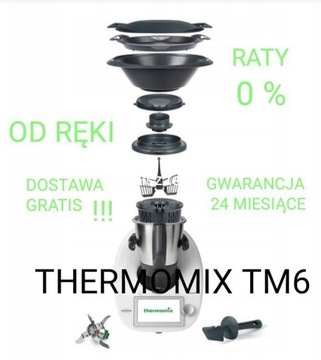 THERMOMIX TM6 NAJNOWSZA WERSJA2022 ROBOT KUCHENNY 