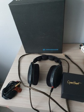 Słuchawki Sennheiser HD600 + posrebrzany kabel 4.4