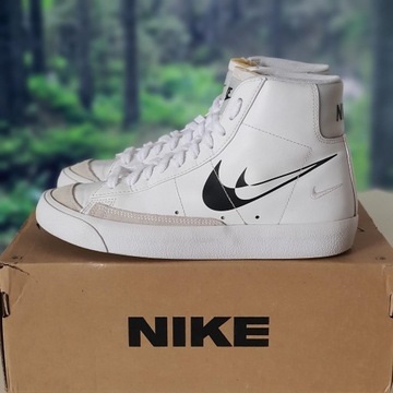 Buty NIKE Blazer MID '77 - białe - 36.5