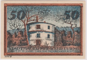 Neumarkt (Środa Śl.), 50 Pf, 10.10.1921 (III)