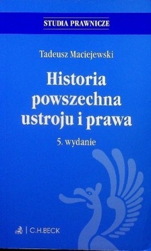 Historia powszechna ustroju i prawa