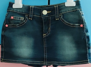 Spódniczka jeans BENETTON 80 cm / 2-3 lata SUPER!