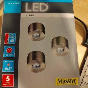 LED Massive ATTIKI - ledy sufitowe