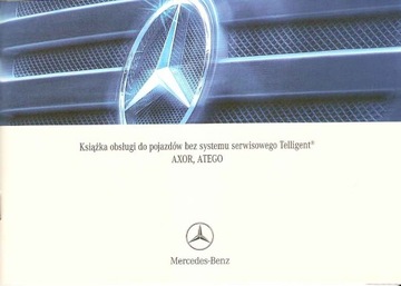 Książka obsługi serwisowa Mercedes Axor Atego 