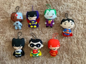 7 pluszowych postaci DC Superman Flash Batman i in