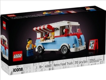 lego 40681 food truck retro