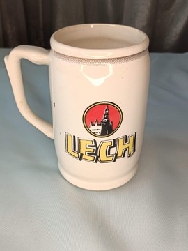 Kufel kolekcjonerski "LECH" PRL Vintage