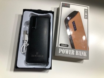 nowy POWERbank 20000 mAh latarka - 3 x USB