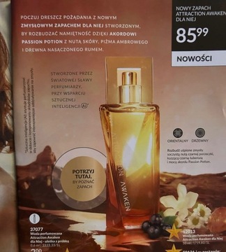 AVON Attraction Awaken Woda perfumowana 50 ml