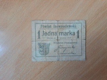 Jedna marka Inowrocław 1919