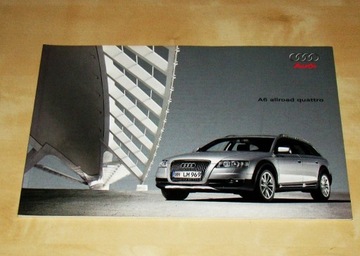 Audi A6 Allroad Quattro 2006 j. polski ! prospekt