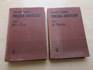 Podręczny słownik Polsko - Angielski 2 tomy