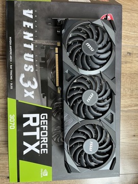 Karta graficzna MSI Geforce RTX 3070 Ventus