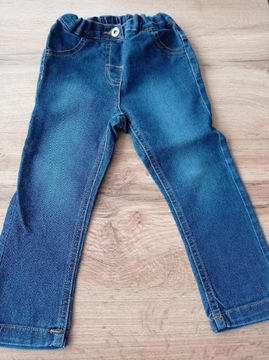 Spodnie jeansowe dla chłopca rozmiar 92 