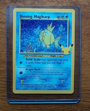 SHINING MAGIKARP 66/64 POKEMON TCG CELEBRATIONS