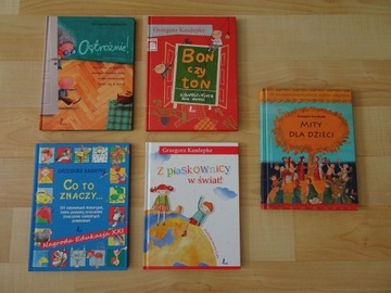 Grzegorz Kasdepke 5 książek , Mity dla dzieci ...