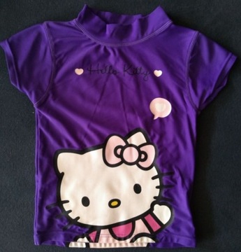 bluzka sportowa fioletowa Hello Kitty