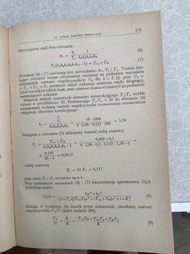 ,,Zbiór zadań z teorii sterowania automatycznego”1973