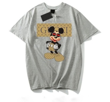 Koszulka, T-Shirt z myszką Mickey - szara
