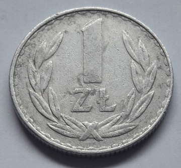 PRL- 1 złoty z 1977 r