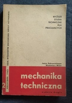 Mechanika techniczna 2 Wojno Gubrynowiczowa
