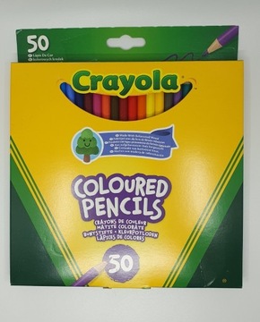 Crayola kolorowe kredki 50 szt.